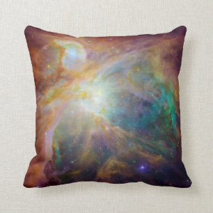 Orion Nebula Composite Throw Pillow
