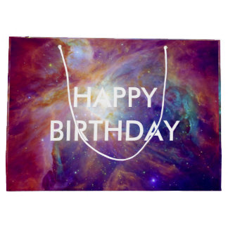 Orion Nebula Fuschia Pink NASA Large Gift Bag
