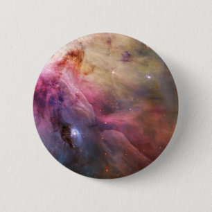 Orion Nebula Hubble Space 2 Inch Round Button