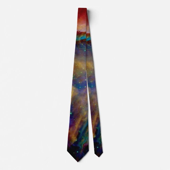 Orion Nebula Hubble Spitzer Telescope Space Photo Tie (Front)