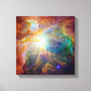 Orion Nebula (Hubble & Spitzer Telescopes) Canvas Print