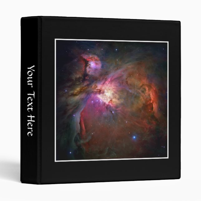 Orion Nebula (Hubble Telescope) Binder (Front/Spine)