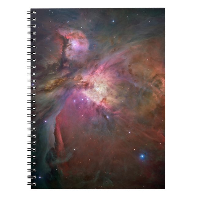 Orion Nebula Hubble telescope space universe cosmo Notebook (Front)