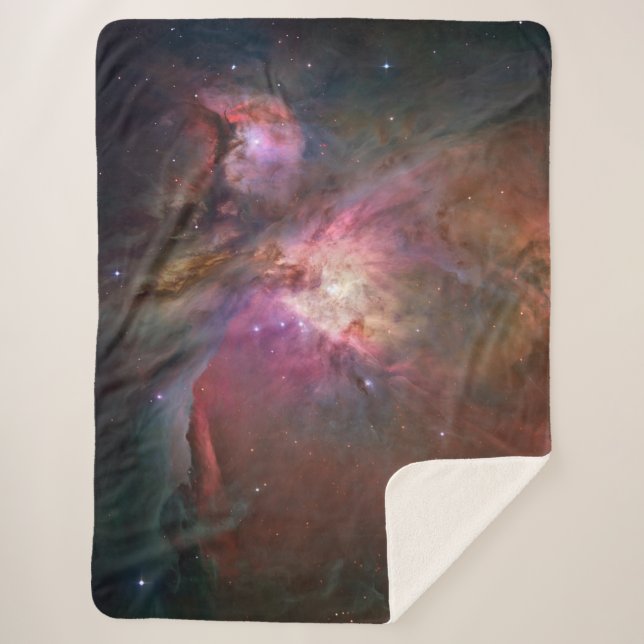 Orion Nebula Hubble telescope space universe cosmo Sherpa Blanket (Front)