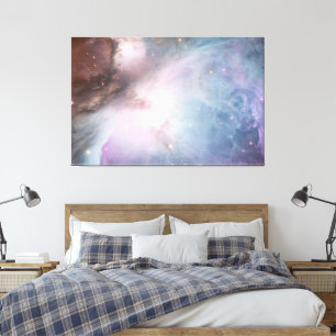Orion Nebula Messier 78 Pastel Space Photo Canvas Print