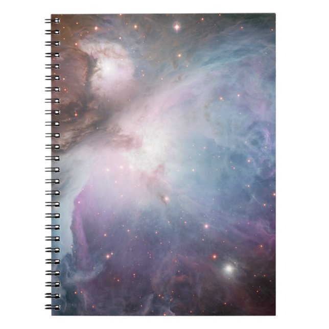Orion Nebula Messier 78 Pastel Space Photo Notebook (Front)
