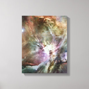 Orion Nebula Pastels Canvas Print