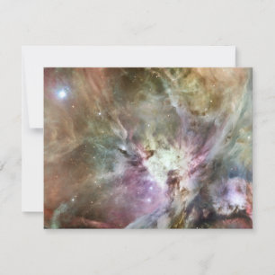 Orion Nebula Pastels Invitation
