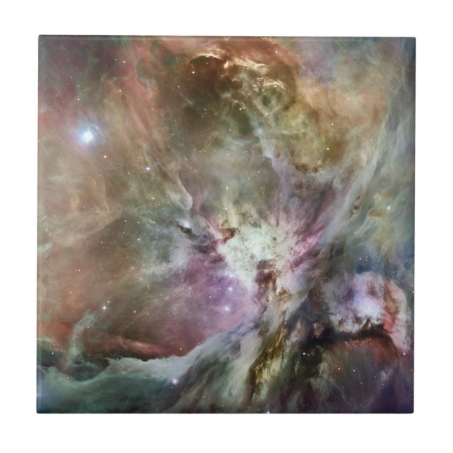 Orion Nebula Pastels Tile (Front)