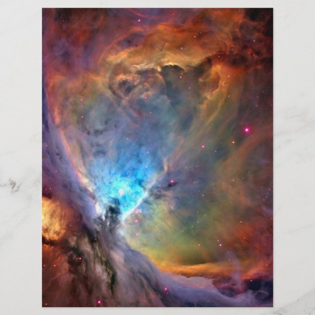 Orion Nebula Space Craft Paper - 2 Sided (Front)