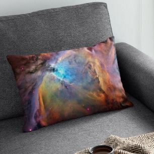 Orion Nebula Space Galaxy Decorative Pillow
