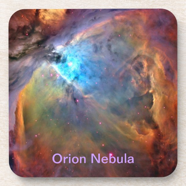 Orion Nebula Space Galaxy Dessous de verre de lièg (Devant)