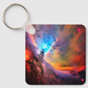 Orion Nebula Space Galaxy high contrast Keychain