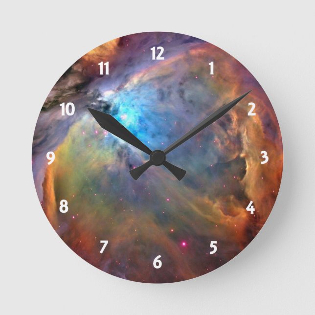 Orion Nebula Space Galaxy Horloge (Recto)