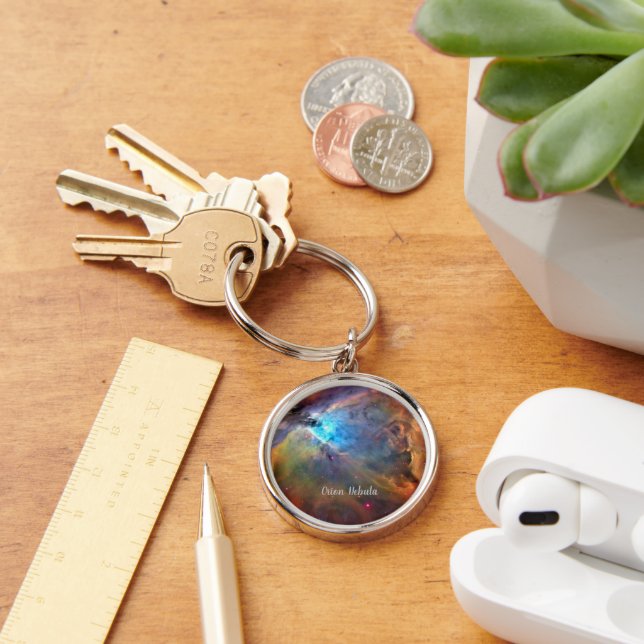 Orion Nebula Space Galaxy Keychain (Desk)