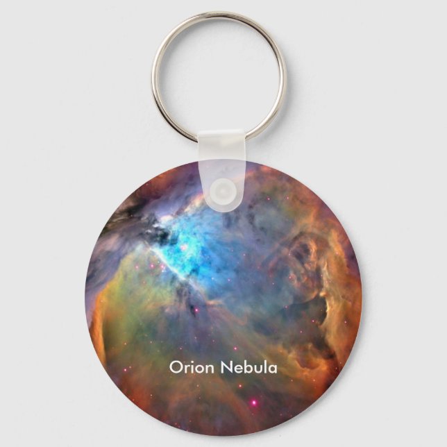 Orion Nebula Space Galaxy Keychain (Front)