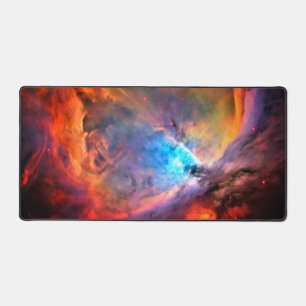 Orion Nebula Space Galaxy low contrast Desk Mat