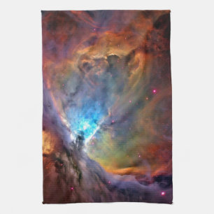 Orion Nebula Space Galaxy low contrast Kitchen Towel