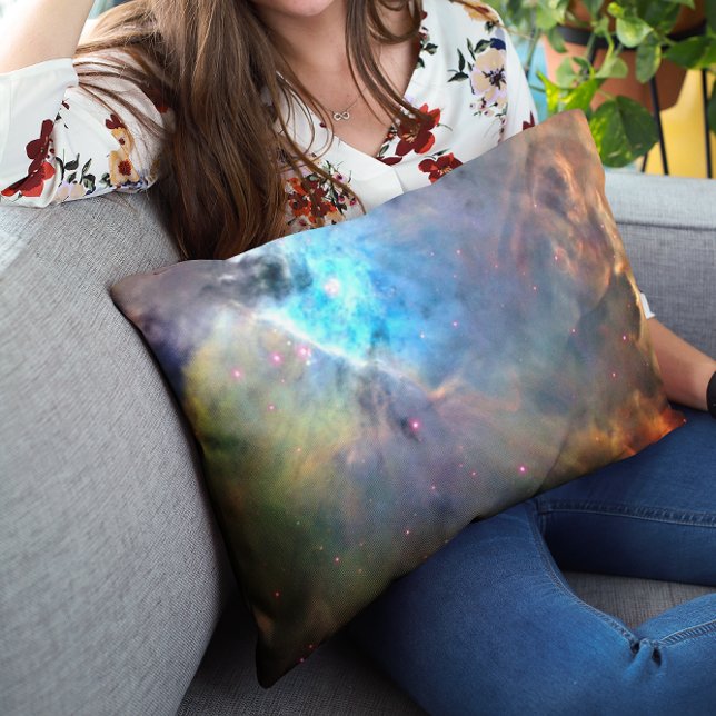 Orion Nebula Space Galaxy Lumbar Pillow (Orion Nebula Space Galaxy Lumbar Pillow)