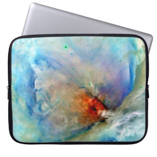 Orion Nebula Space Galaxy negative Laptop Sleeve