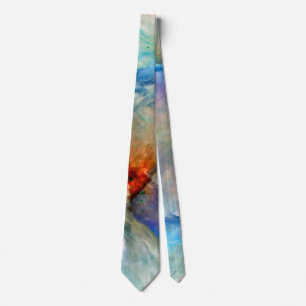 Orion Nebula Space Galaxy negative Tie