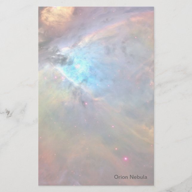 Orion Nebula Space Galaxy Stationery (Front)