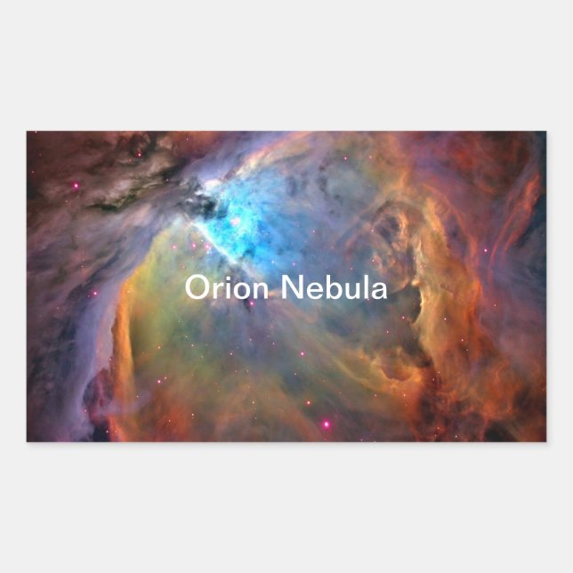 Orion Nebula Space Galaxy Sticker (Front)