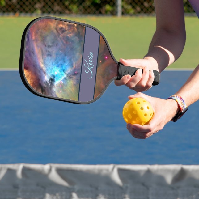 Orion Nebula Space Galaxy Your Name Pickleball Paddle (Insitu)
