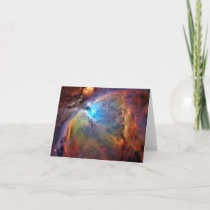 Orion Nebula Space Note Card