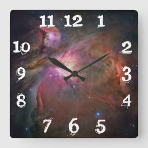 Orion Nebula Wall Clock