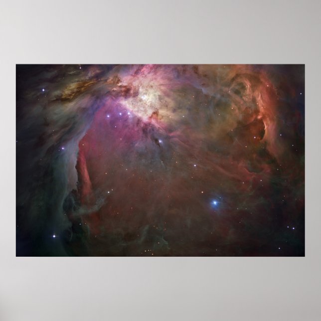 Orion Nebula Wide 2 Poster (Front)