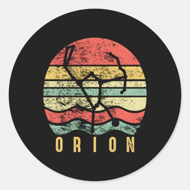 Orion Star Constellation Orion Starseed Classic Round Sticker (Front)
