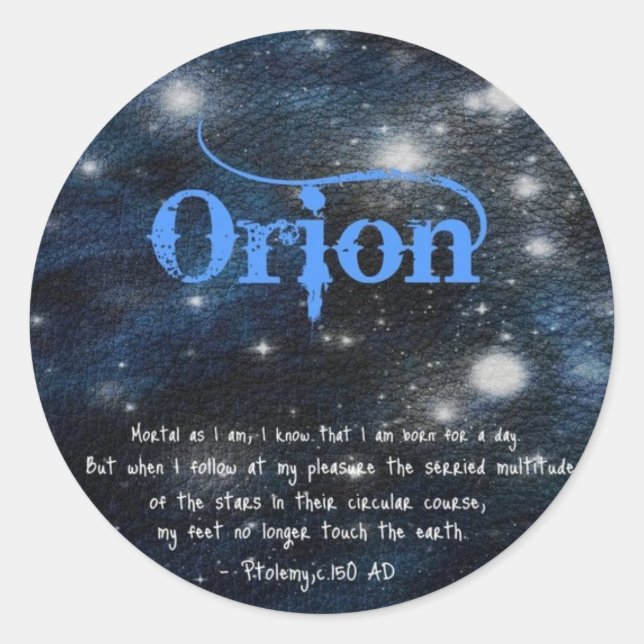 Orion Sticker (Front)