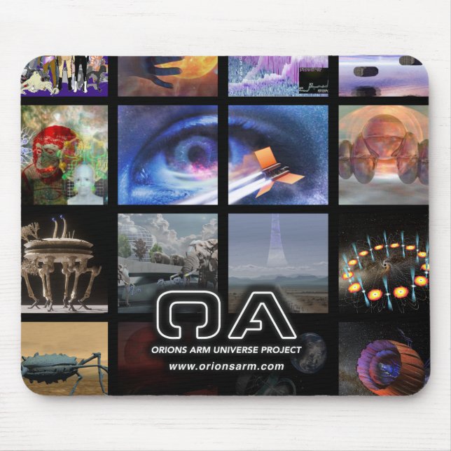 Orions Arm Universe Project Mousepad (Front)