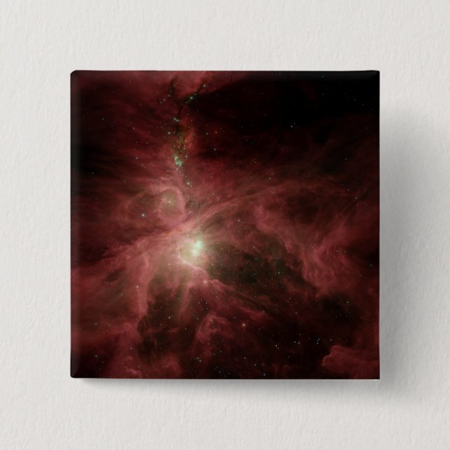 Orion's Inner Beauty 2 Inch Square Button (Front)