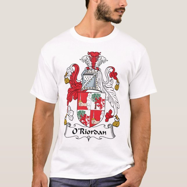 O'Riordan Family Crest T-Shirt (Front)