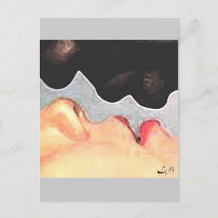 ORISHAS KISS POSTCARD