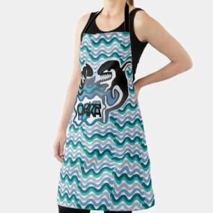 ORKA LOKA / ORCA LOCA BY MASANSER pixelat Apron