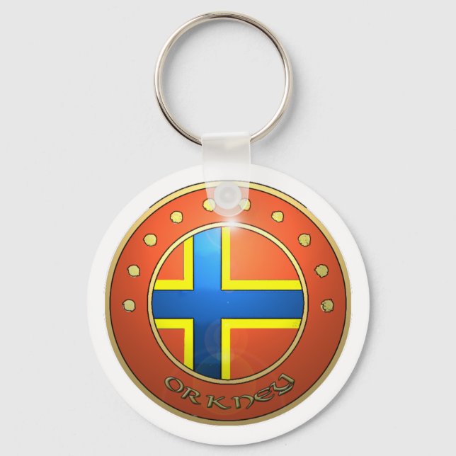 Orkney Flag Keychain (Front)