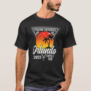 Orlando Beach Family Vacation 2023 Family Trip Gro T-Shirt