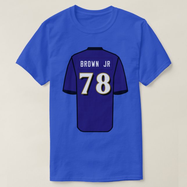 Orlando Brown Jr Jersey T-Shirt (Design Front)