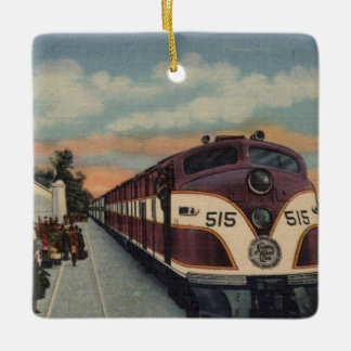 Orlando Diesel Train Ceramic Ornament