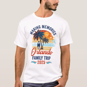 Orlando Family Vacation 2025 Making Memories Toget T-Shirt