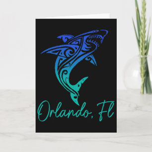 Orlando Fl Shark Scu Diving Surfer Surf Florida Su Card