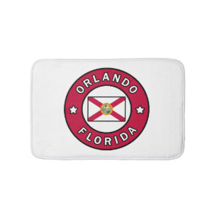 Orlando Florida Bath Mat