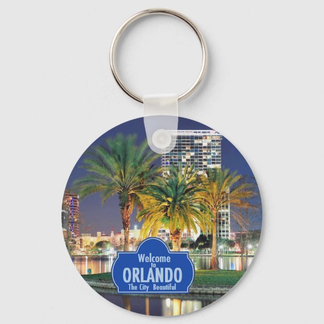 Orlando Florida Keychain (Front)