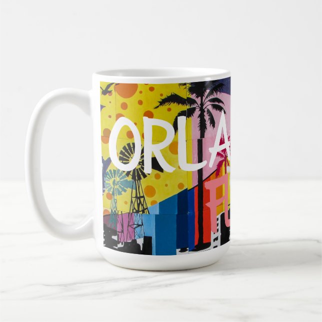 ORLANDO Florida, Mug de café (Gauche)