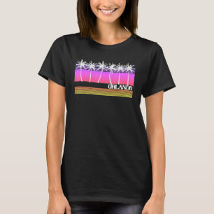 Orlando Florida Retro Style Vintage Sunset 70s 80s T-Shirt