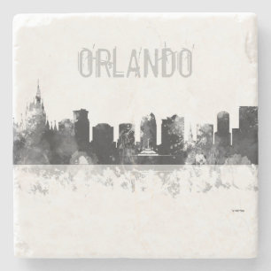 ORLANDO, FLORIDA SKYLINE STONE COASTER