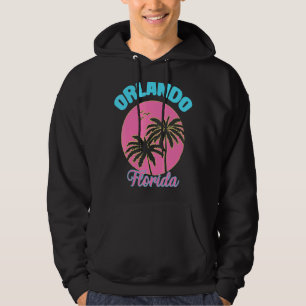 Orlando Florida Summer Beach Trip Palm Tree Friend Hoodie